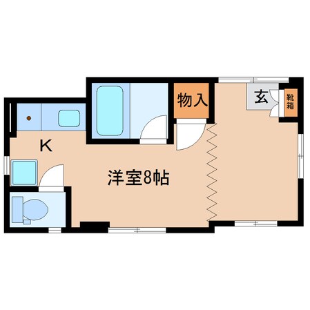 静岡駅 徒歩22分 1階の物件間取画像